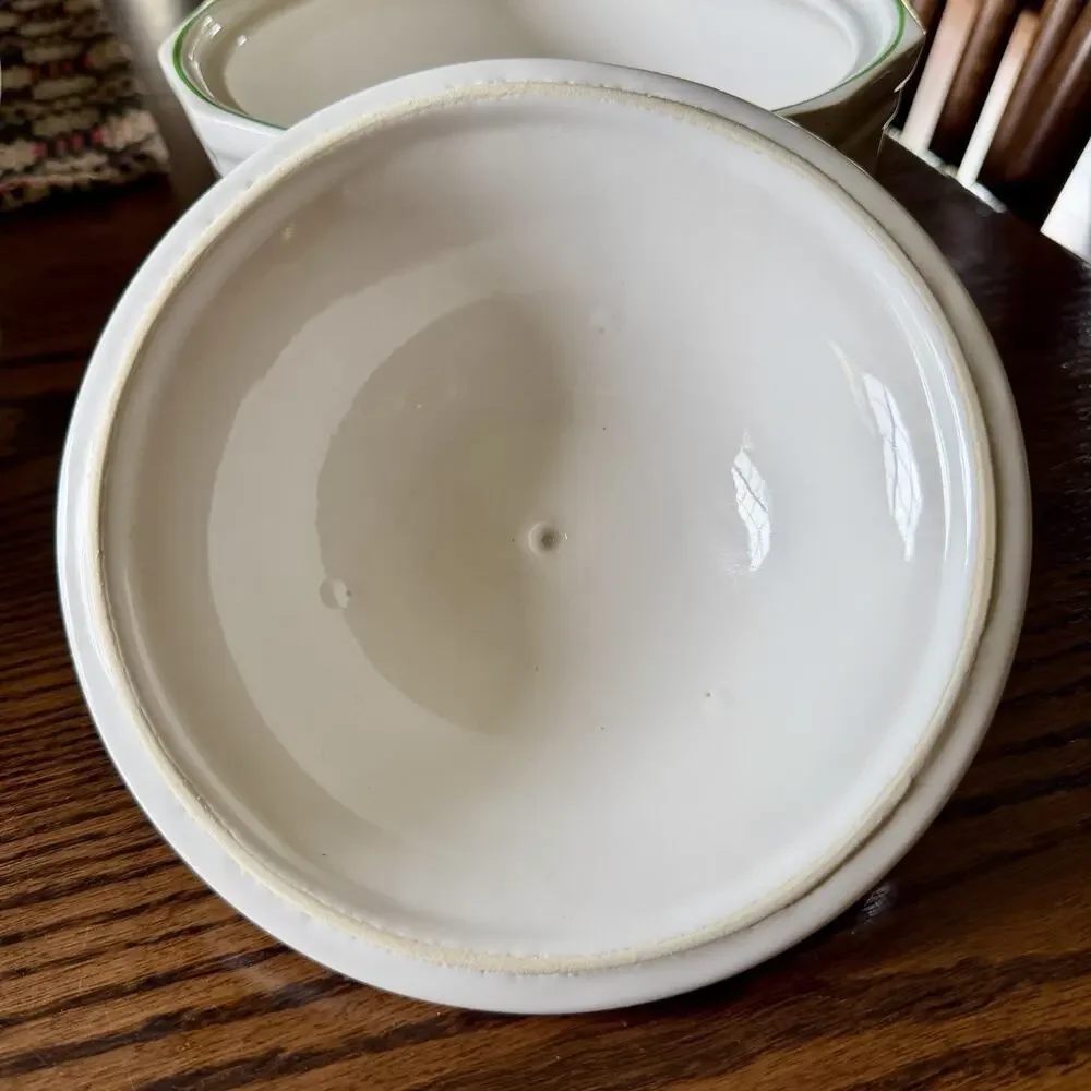 Vtg Pfaltzgraff Christmas Heritage 1.75 Qt Round Covered Casserole Lid‎ 8